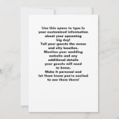 Dat is Amore! Persoonlijke foto Italiaanse vlag Save The Date (Achterkant)