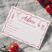 Dat is Amore Pizza Bruidsmeisjesfeest Advieskaart Kaart