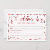 Dat is Amore Pizza Bruidsmeisjesfeest Advieskaart Kaart (Voorkant)