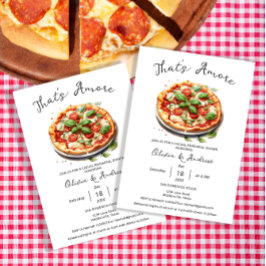 Dat is amore Pizza Casual Italiaans repetitief din Kaart