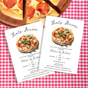 Dat is amore Pizza Casual Italiaans repetitief din Kaart