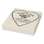 Dat is Amore Pizza voor Koppels Verloving Rubberstempel (Stempel)