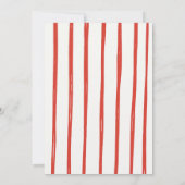 Dat is Amore Pizza Wijn Bruids Douche Uitnodiging (Achterkant)