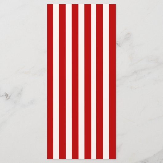 Dat is Amore! Rode Italiaanse bruiloft Menu (Achterkant)