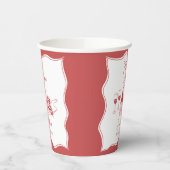 Dat is Amore Rode Italiaanse Pizza Wijn Bruidsdine Papieren Bekers (Links)