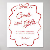 Dat is Amoré Rood Doodle Kaarten en Cadeaus Displa Poster (Voorkant)