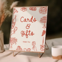 Dat is Amore Rood Geïllustreerde Kaarten & Geschen