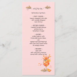 Dat is Amore Spritz Bridal Brunch Menu