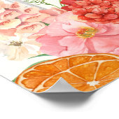 Dat is amore spritz bruiloft feest welkom bord poster (Hoek)