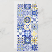 Dat is Amore Spritz Italiaans Huwelijksfeest Menu Kaart (Achterkant)