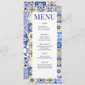 Dat is Amore Spritz Italiaans Huwelijksfeest Menu Kaart (Voorkant / Achterkant)