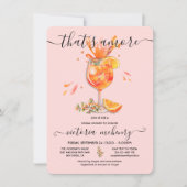 Dat is Amore Spritz Vrijgezellenfeest Kaart (Voorkant)