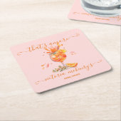 Dat is Amore Spritz Vrijgezellenfeest Kartonnen Onderzetters (Schuin)