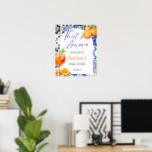 Dat is Amore Spritz Vrijgezellenfeest Welkomstbord Poster (Thuiskantoor)