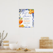 Dat is Amore Spritz Vrijgezellenfeest Welkomstbord Poster (Keuken)