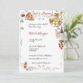 Dat is Amore Vrijgezellenfeest 1 Kaart (Staand voorkant)