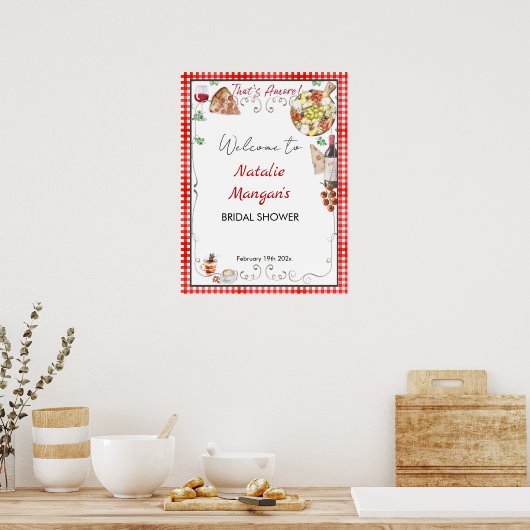 Dat is Amore Vrijgezellenfeest 2 Poster (Keuken)