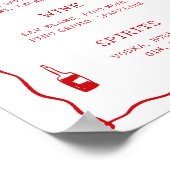 Dat is Amore Vrijgezellenfeest Cin Bar Poster (Hoek)