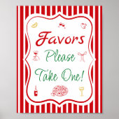 Dat is Amore Vrijgezellenfeest Favors Poster (Voorkant)