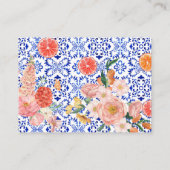 Dat is Amore Vrijgezellenfeest Gifts display douch Informatiekaartje (Achterkant)