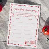 Dat is Amore Vrijgezellenfeest Guess de Age Game K Kaart