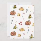 Dat is Amore Vrijgezellenfeest in Italiaanse stijl Kaart (Achterkant)