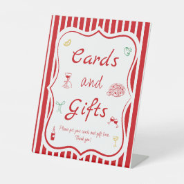 Dat is Amore Vrijgezellenfeest Kaarten & Geschenke Reclamebord Met Voetstuk