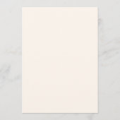 Dat is Amore Vrijgezellenfeest Menu (Achterkant)