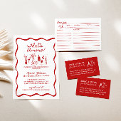 Dat is Amore Vrijgezellenfeest Recept Kaart