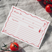 Dat is Amore Vrijgezellenfeest Recept Kaart