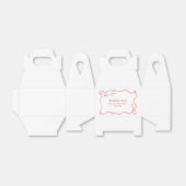 Dat is Amore Whimsical Handgetekende Bruidsdouche Bedankdoosjes (Uitgevouwen)