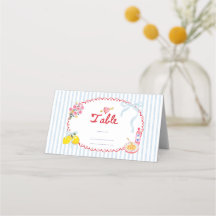 Dat is amore whimsical Italiaanse bruidsuitnodigin