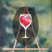 Dat is Amore Winery Wijn Voor Beloften Bruids douc Acryl Bord (Neutraal)