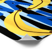 Dat is Bananen Grappig Fruit Humor Retro Zomer Man Poster (Hoek)