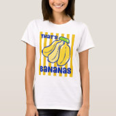Dat is Bananen Strepen T-Shirt (Voorkant)