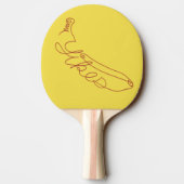 Dat is Bananen Tafeltennisbatje (Achterkant)