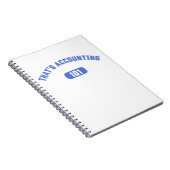 Dat is boekhouding 101 notitieboek (Rechterzijde)