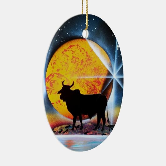 Dat is Bull. Keramisch Ornament (Rechts)