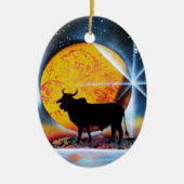 Dat is Bull. Keramisch Ornament (Voorkant)