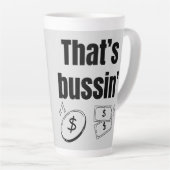Dat is Bussin Latte Mok (Rechterhoek)