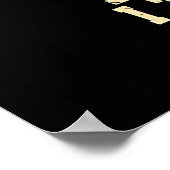 Dat is Cool Ik Gooi Mensen Poster (Hoek)