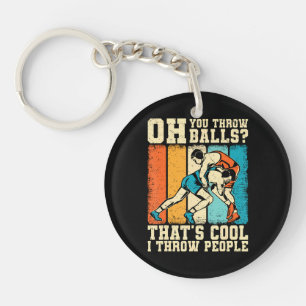 Dat is Cool Ik Gooi Mensen Sleutelhanger