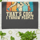 Dat is Cool Ik Gooi Mensen Theedoek (Gevouwen)