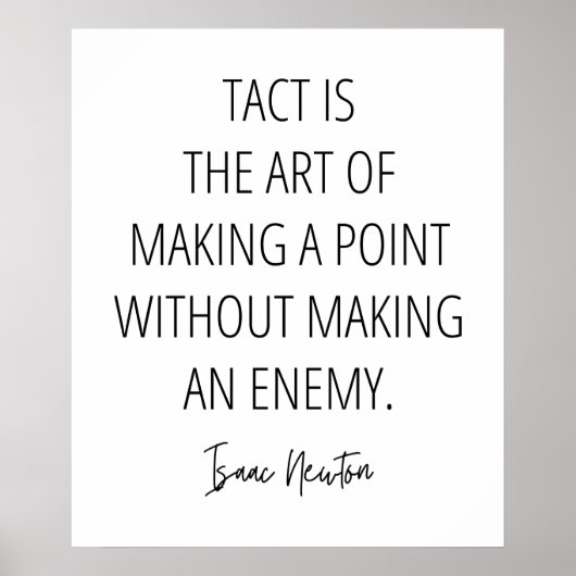 Dat is de kunst om een punt te maken ... poster (Voorkant)