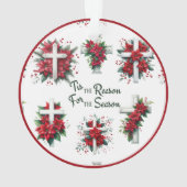 Dat is de reden van het seizoen ornament (achterkant)