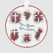 Dat is de reden van het seizoen ornament (voorkant)