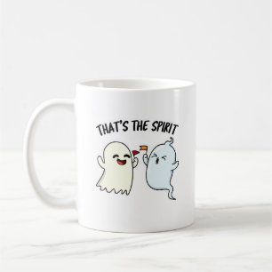 Dat is de Spirit Funny Halloween Ghost Pun Koffiemok