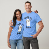 Dat is de Spirit – Schattige Happy Ghost Design T-shirt (Unisex)