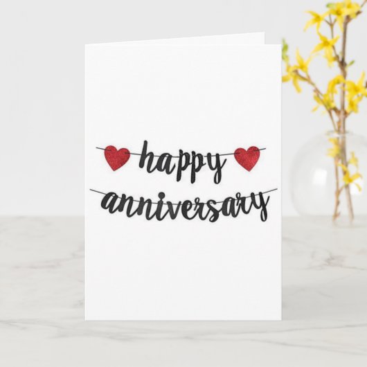 DAT IS DUS GEMAKKELIJK TE MAKEN MET **U* JUBILEUM KAART (Gele Bloem)