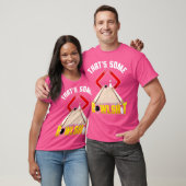 Dat is een beetje bowlshit bowling grappig t-shirt (Unisex)